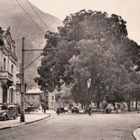 La place de la Poste CPA