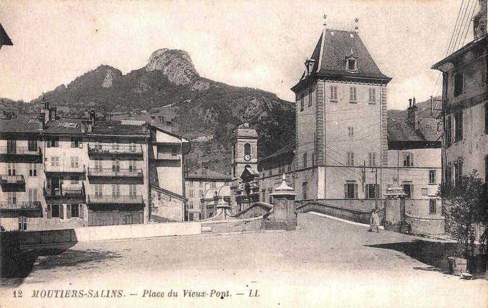 Moûtiers (Savoie) Le Pont Saint-Pierre CPA