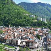 Moûtiers (Savoie) Vue générale