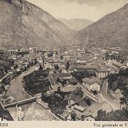 Moûtiers (Savoie) Vue générale CPA