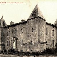 Mouzay (Meuse) Charmois, le château ferme CPA