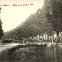 Mouzay (Meuse) L'écluse et le canal CPA