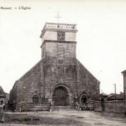 Mouzay (Meuse) L'église CPA