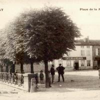 Mouzay (Meuse) Le café CPA