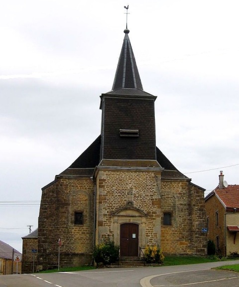 Mouzon (08) Eglise Saint-Georges d'Amblimont