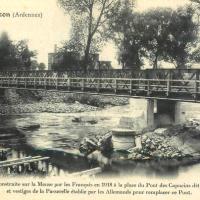 Mouzon (08) Passerelle CPA