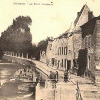 Mouzon (08) Pont tournant CPA