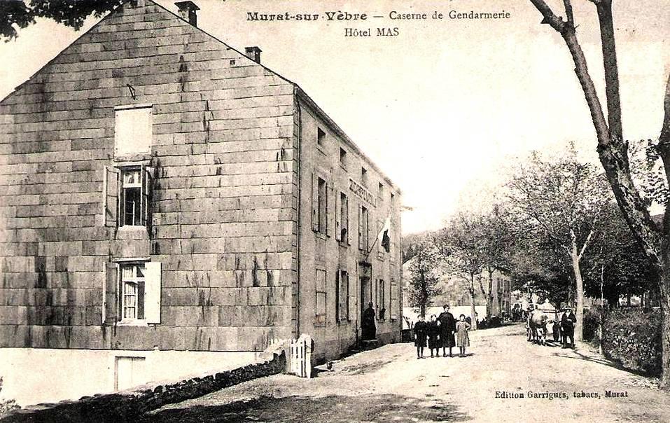Murat-sur-Vèbre (Tarn) CPA Gendarmerie