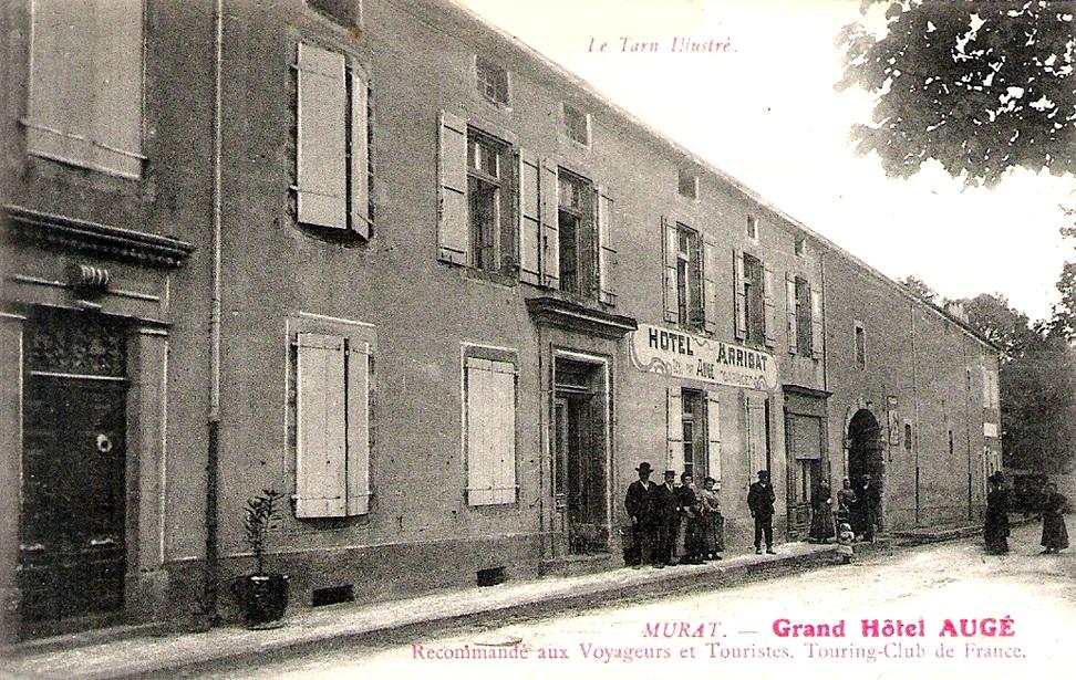 Murat-sur-Vèbre (Tarn) CPA Grand hôtel