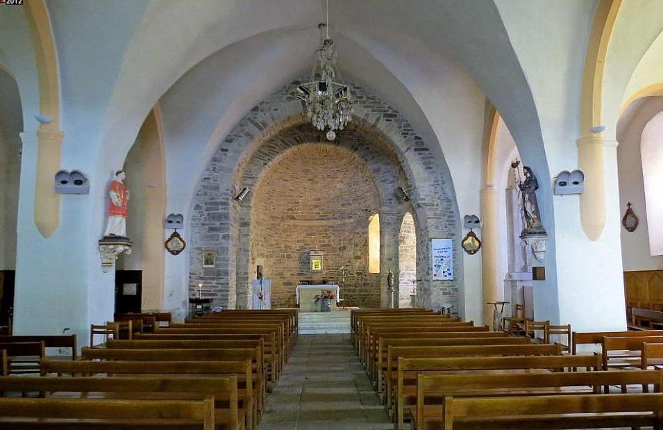 Murat-sur-Vèbre (Tarn) Eglise Saint Etienne de Murat