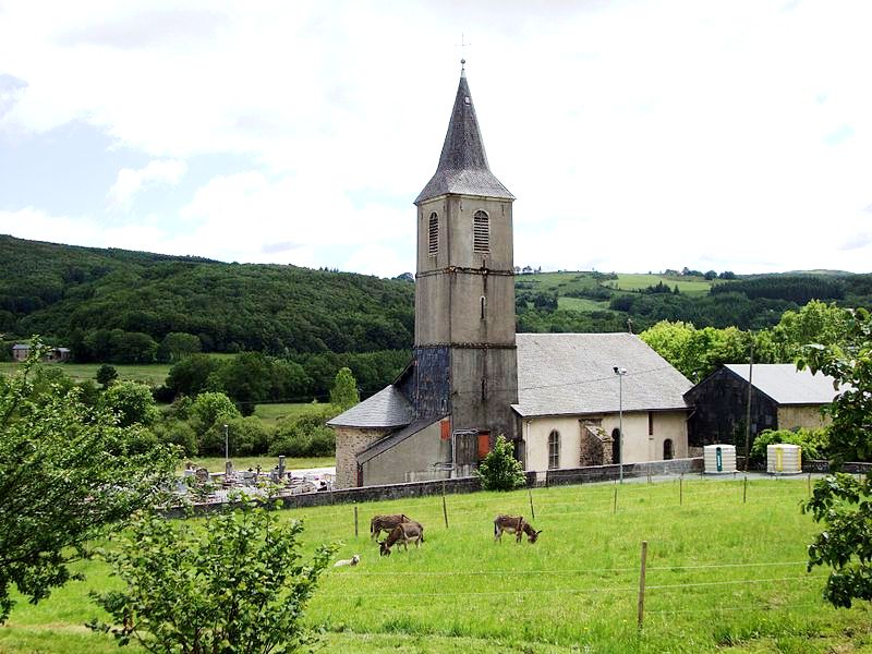 Murat-sur-Vèbre (Tarn) Eglise Saint Etienne de Murat