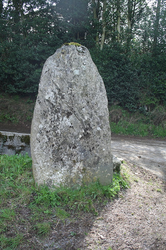 Murat-sur-Vèbre (Tarn) Statue-menhir de Poumaurou