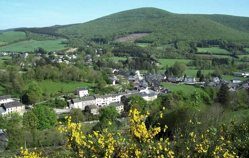 Murat-sur-Vèbre (Tarn) Vue générale