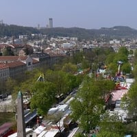 Cours Léopold durant la foire