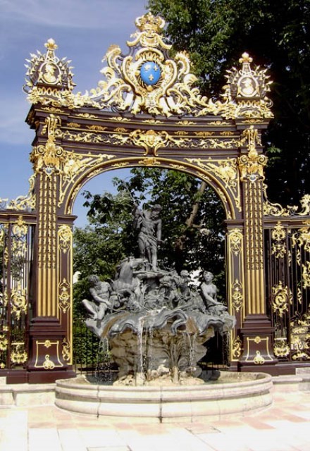 Fontaine de Neptune, Place Stanislas