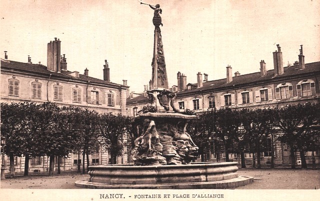 Place d'Alliance, cpa