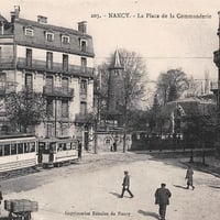 Place de la Commanderie, cpa