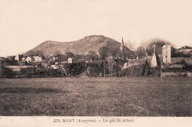 Le pic Saint Alban (cpa)