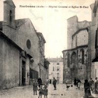 L' Hôpital General et l'église Saint-Paul (cpa)