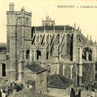 La cathédrale Saint-Just (cpa)