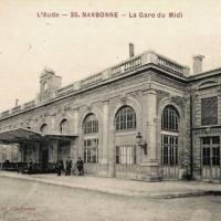 La gare du Midi (cpa)