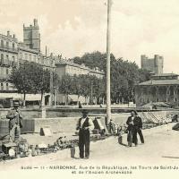 Le marché aux puces (cpa)