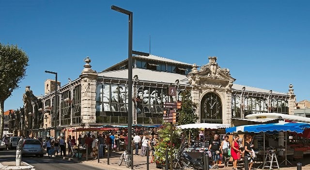 Narbonne aude les halles