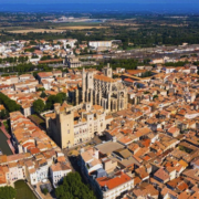 Narbonne aude vue generale