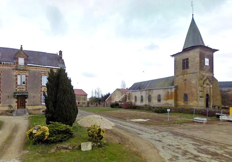 Nepvant (Meuse) L'église Saint Maximin