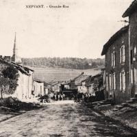 Nepvant (Meuse) La Grande Rue CPA
