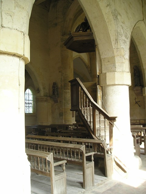 Neuville bosc oise eglise en restauration 2006