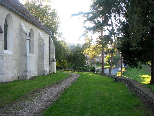 Neuville bosc oise l eglise autour 