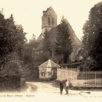 Neuville bosc oise l eglise cpa