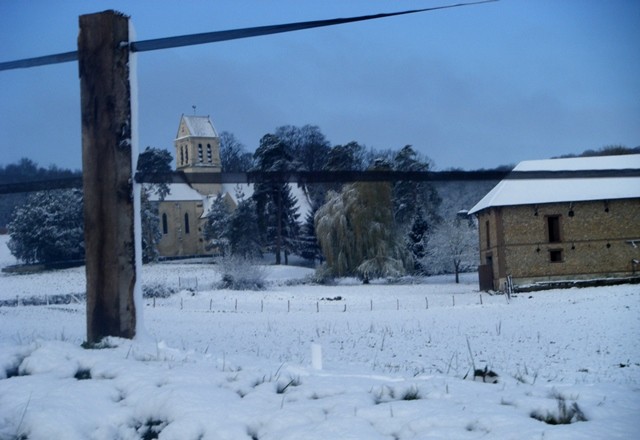 Neuville bosc oise l eglise en 2008 