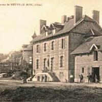 Neuville bosc oise la ferme cpa 