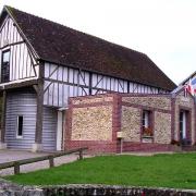 Neuville bosc oise la mairie et bibliotheque