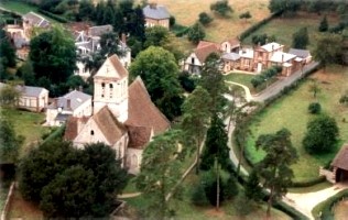 Neuville bosc oise vue aerienne 