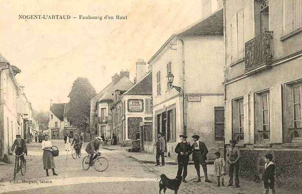 Nogent l'Artaud (Aisne) CPA Faubourg d'en-haut