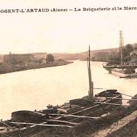 Nogent l'Artaud (Aisne) CPA Briquetterie