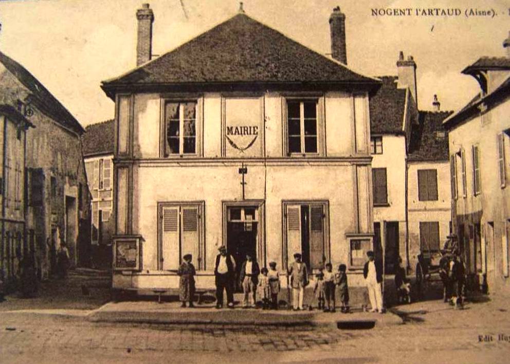 Nogent l'Artaud (Aisne) CPA Mairie