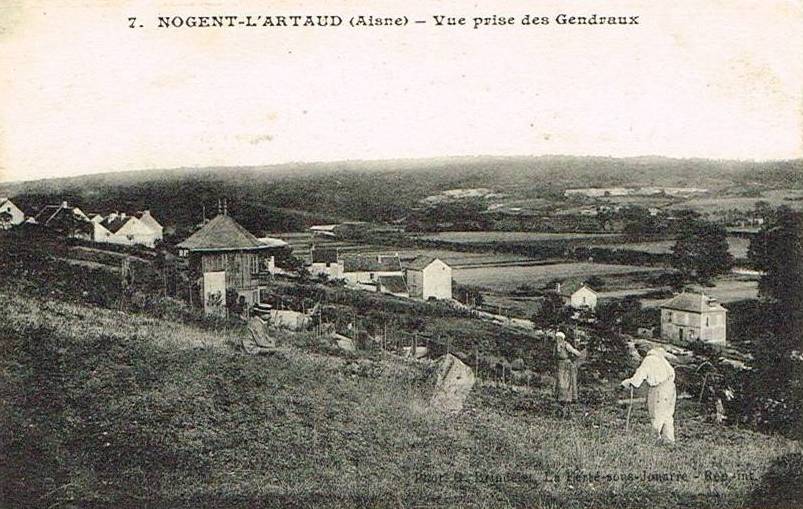 Nogent l'Artaud (Aisne) CPA Les Gendreaux