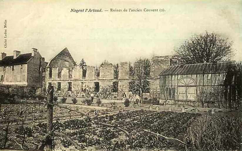 Nogent l'Artaud (Aisne) CPA Abbaye royale Sainte Claire