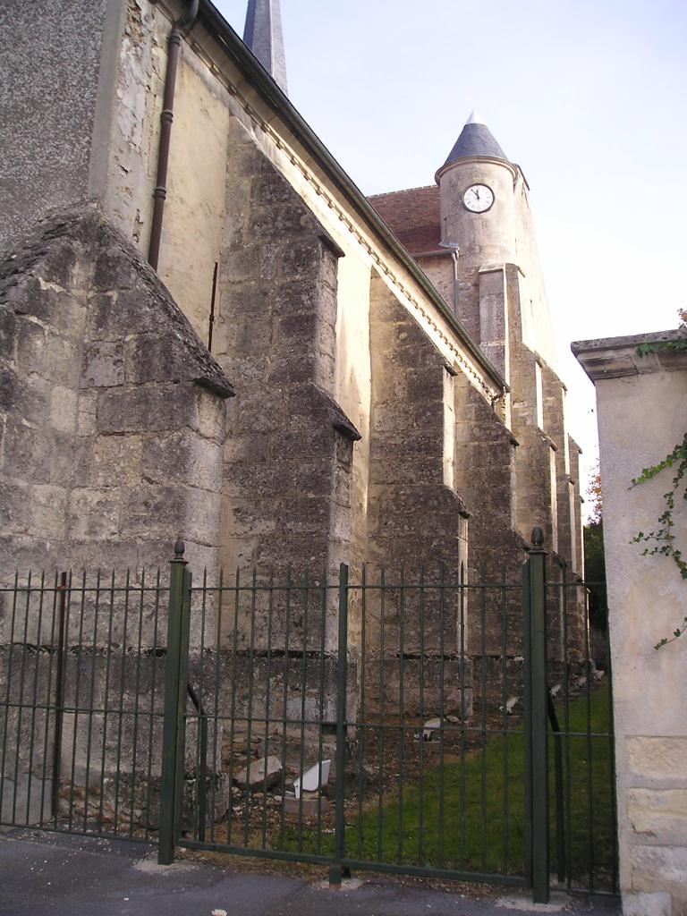 Nogent l'Artaud (Aisne) Eglise Saint Germain en 2004