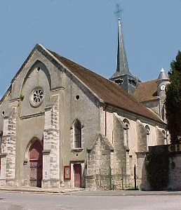 Nogent l'Artaud (Aisne) Eglise Saint Germain en 2004