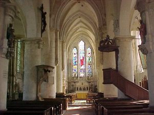 Nogent l'Artaud (Aisne) Eglise Saint Germain intérieur