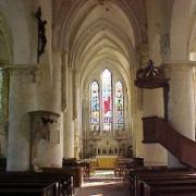 Nogent l'Artaud (Aisne) Eglise Saint Germain intérieur