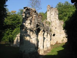 Nogent l'Artaud (Aisne) Abbaye royale Sainte Claire ruines