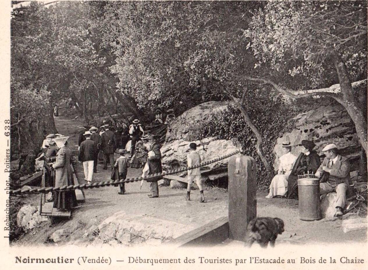 Noirmoutier-en-l'Ile (Vendée) Bois de La Chaise CPA