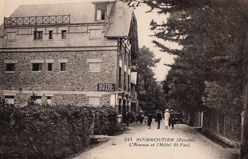 Noirmoutier-en-l'Ile (Vendée) Hôtel Saint Paul CPA