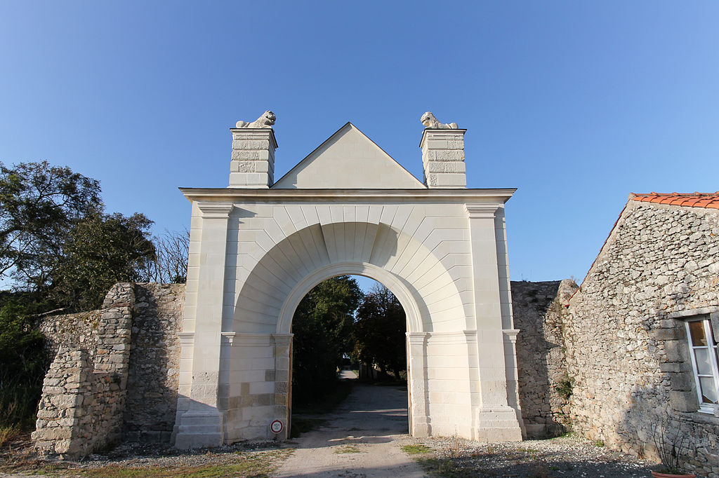 Noirmoutier-en-l'Ile (Vendée) Ilôt du Pilier, abbaye N-D La Blanche